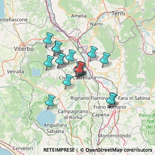 Mappa Via Fratelli Rosselli, 01033 Civita Castellana VT, Italia (10.90353)