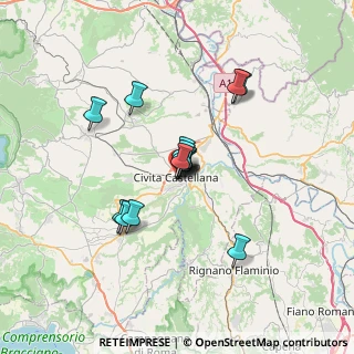 Mappa Via Fratelli Rosselli, 01033 Civita Castellana VT, Italia (4.954)