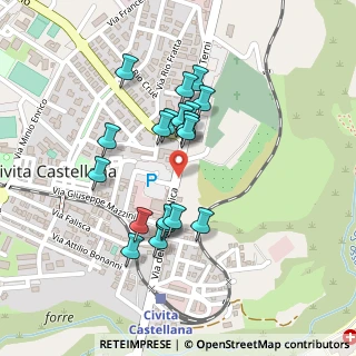 Mappa Via Via F. Maria Tenderini Centro Commerciale 