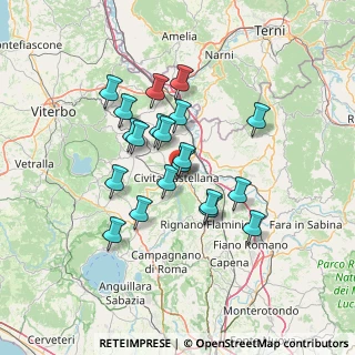 Mappa Via Mazzini, 01033 Civita Castellana VT, Italia (11.9555)