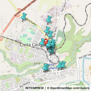 Mappa Via Casimiro Marcantoni, 01033 Civita Castellana VT, Italia (0.36)