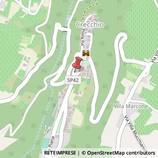 Mappa Via Piana, 220, 66014 Crecchio, Chieti (Abruzzo)