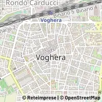 Karte Voghera