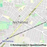 Mapa Nichelino
