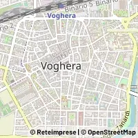 Kaart Voghera