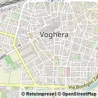 Karte Voghera