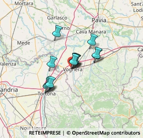 Mappa Via Vittorio Veneto, 27054 Voghera PV, Italia (9.1)