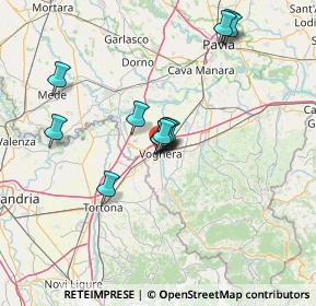 Mappa Via Vittorio Veneto, 27054 Voghera PV, Italia (11.9025)