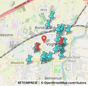 Mappa Via Vittorio Veneto, 27054 Voghera PV, Italia (0.8075)