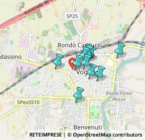 Mappa Via Vittorio Veneto, 27054 Voghera PV, Italia (0.53545)