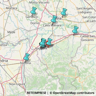 Mappa Via Emilia, 27054 Montebello della Battaglia PV, Italia (12.00364)
