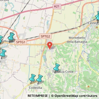 Mappa Via Emilia, 27054 Montebello della Battaglia PV, Italia (4.3875)