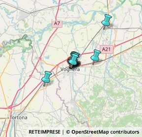 Mappa Via Galileo Galilei, 27058 Voghera PV, Italia (2.29545)