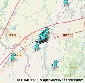 Mappa Via Galileo Galilei, 27058 Voghera PV, Italia (2)