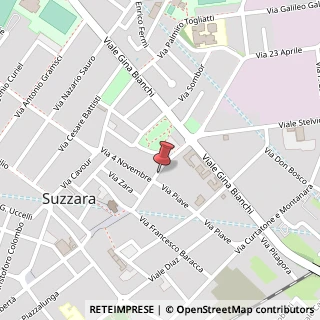 Mappa Viale San Zonta, 2, 46029 Suzzara, Mantova (Lombardia)