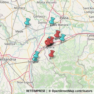 Mappa Via Ferrovieri, 27058 Voghera PV, Italia (8.28231)