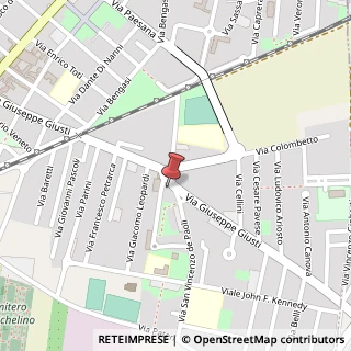 Mappa Via Giuseppe Giusti, 5610, 10042 Nichelino, Torino (Piemonte)