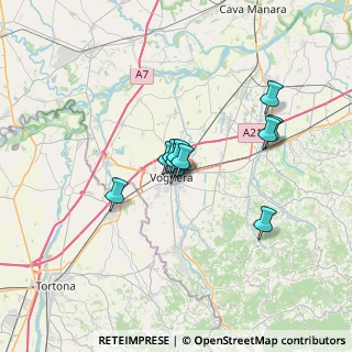 Mappa Via Aspromonte, 27058 Voghera PV, Italia (4.61273)