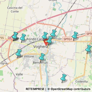 Mappa Via Aspromonte, 27058 Voghera PV, Italia (2.35)