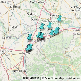 Mappa Via Aspromonte, 27058 Voghera PV, Italia (9.87167)
