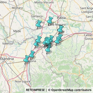 Mappa Via Aspromonte, 27058 Voghera PV, Italia (8.53438)