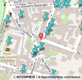Mappa Via Volturno, 27050 Voghera PV, Italia (0.068)