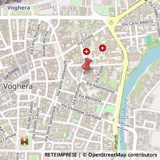 Mappa Via Volturno, 31, 27058 Voghera, Pavia (Lombardia)