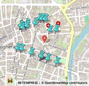 Mappa Via Volturno, 27050 Voghera PV, Italia (0.2385)