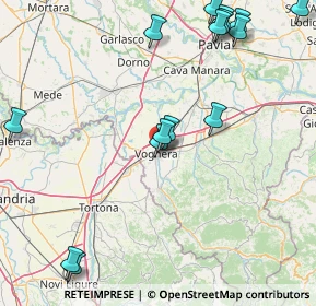 Mappa Via Volturno, 27050 Voghera PV, Italia (21.004)