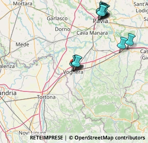 Mappa Via Volturno, 27050 Voghera PV, Italia (17.25857)
