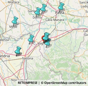 Mappa Via Volturno, 27050 Voghera PV, Italia (13.38727)