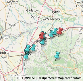 Mappa Via Volturno, 27050 Voghera PV, Italia (10.28923)