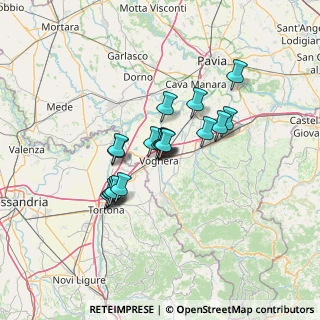 Mappa P. S. Bovo, 27058 Voghera PV, Italia (9.79389)