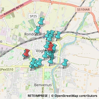 Mappa P. S. Bovo, 27058 Voghera PV, Italia (0.701)