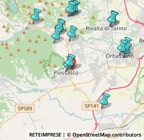 Mappa Via Frossasco, 10045 Piossasco TO, Italia (4.65313)