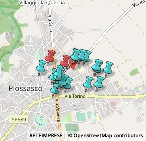 Mappa Via Frossasco, 10045 Piossasco TO, Italia (0.293)