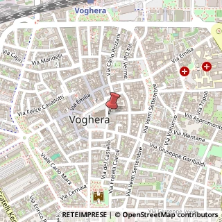 Mappa Piazza Duomo, 59, 27058 Voghera, Pavia (Lombardia)