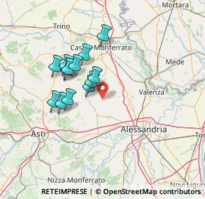 Mappa 15040 Cuccaro Monferrato AL, Italia (11.73231)