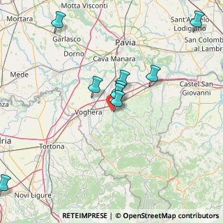 Mappa Via della Croce, 27054 Montebello della Battaglia PV, Italia (20.45818)