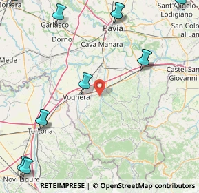 Mappa Via della Croce, 27054 Montebello della Battaglia PV, Italia (24.91417)