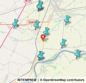 Mappa Via I Maggio, 45033 Bosaro RO, Italia (4.43818)