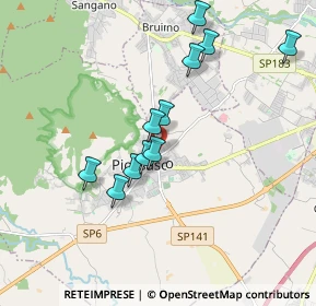 Mappa Via Provinciale Susa, 10045 Piossasco TO, Italia (1.65818)
