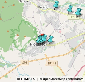 Mappa Via Provinciale Susa, 10045 Piossasco TO, Italia (1.60909)