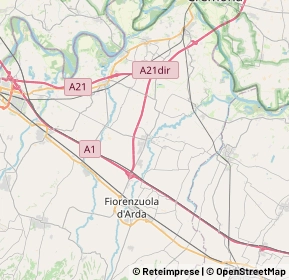 Mappa 29016 Cortemaggiore PC, Italia (7.192)