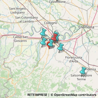 Mappa Via Galileo Galilei, 29027 Podenzano PC, Italia (23.00071)