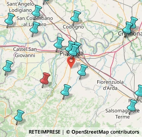 Mappa Via Galileo Galilei, 29027 Podenzano PC, Italia (21.31421)