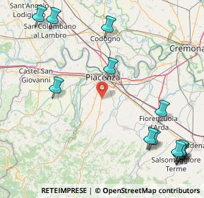 Mappa Via Galileo Galilei, 29027 Podenzano PC, Italia (23.68923)