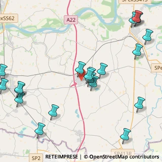 Mappa Via Alessandro Volta, 46020 Pegognaga MN, Italia (5.576)