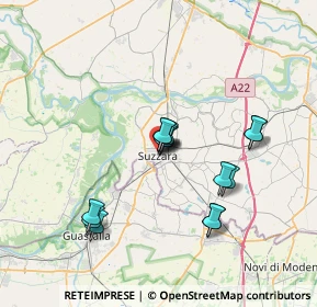 Mappa Via Alessandro Manzoni, 46029 Suzzara MN, Italia (6.12857)