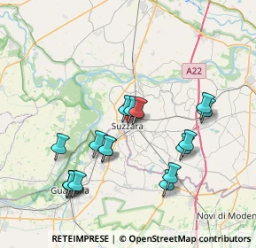 Mappa Via Alessandro Manzoni, 46029 Suzzara MN, Italia (7.56294)